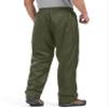 mosingle Men's Rain Pants,Waterproof Wind Pants Mens, Hiking Lightweight Outdoor Golf Fishing Cycling Motorcycle#1088-Army Green-S view 2