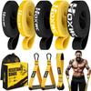 Ankle Resistance Bands with Cuffs, Heavy Duty Pull Up Resistance Band, Ankle Bands for Working Out, Ankle Resistance Band for Leg, Booty Workout Equipment for Kickbacks Hip Fitness Training view 1