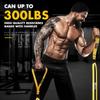Ankle Resistance Bands with Cuffs, Heavy Duty Pull Up Resistance Band, Ankle Bands for Working Out, Ankle Resistance Band for Leg, Booty Workout Equipment for Kickbacks Hip Fitness Training view 2
