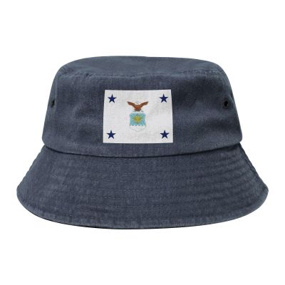 Flag of The Under Secretary of The Air Force Bucket Hat for Women Men Outdoor Sun Hat Summer Beach Travel Fishing Cap Navy Blue