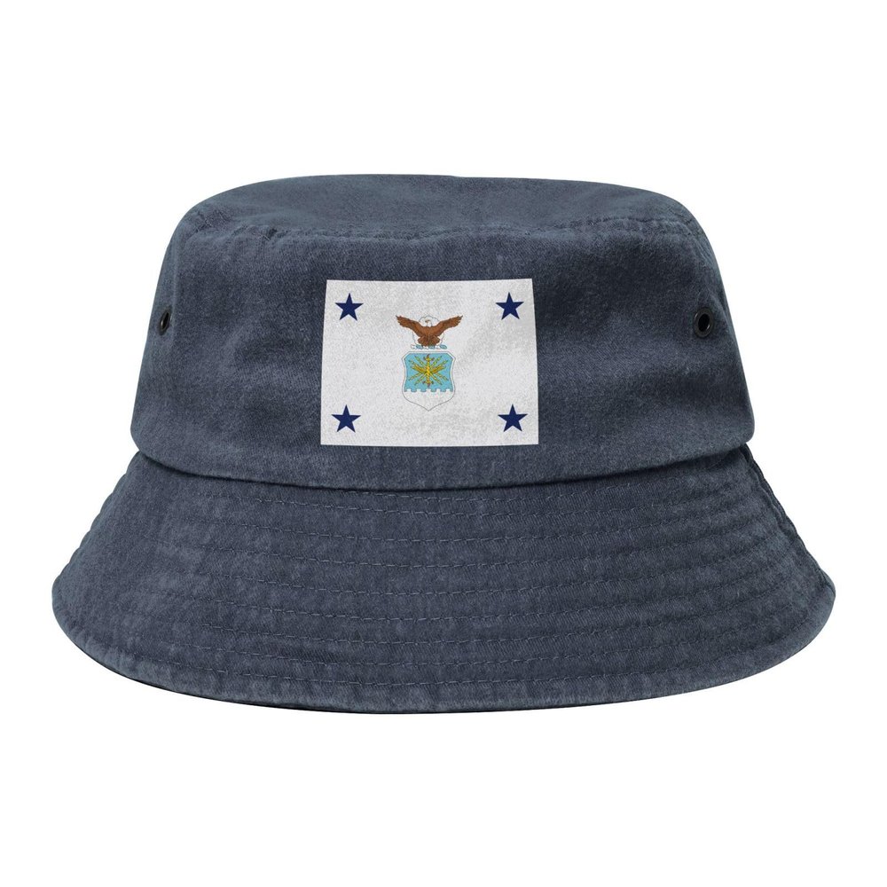 Flag of The Under Secretary of The Air Force Bucket Hat for Women Men Outdoor Sun Hat Summer Beach Travel Fishing Cap Navy Blue
