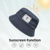 Flag of The Under Secretary of The Air Force Bucket Hat for Women Men Outdoor Sun Hat Summer Beach Travel Fishing Cap Navy Blue view 4