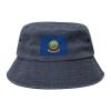 Flag of Idaho Bucket Hat for Women Men Outdoor Sun Hat Summer Beach Travel Fishing Cap Navy Blue view 1