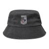 American Football with USA Flag Bucket Hat for Women Men Outdoor Sun Hat Summer Beach Travel Fishing Cap Black view 1
