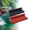 B Baosity 2X Dragon Boat Seat Pads EVA Fishing Seat Pads Non Slip Rower Boating Cushion Kayak Seat Cushion Rowing Machine Seat Cushions, Red Black, 32cm view 2