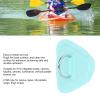 Niiyen 6PCS D Rings Patch Stainless Steel D Rings Pad Elastic Rope Set Bungee Cord Set for Inflatable Boats Canoes Kayaks Surfboards Vertical Paddle Boards(Light Blue) view 2
