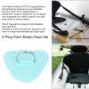 Niiyen 6PCS D Rings Patch Stainless Steel D Rings Pad Elastic Rope Set Bungee Cord Set for Inflatable Boats Canoes Kayaks Surfboards Vertical Paddle Boards(Light Blue) view 3