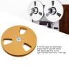 1/4 5 Inch Empty Tape Spool, Aluminum Alloy, 3 Holes, Universal Opening, Machine Part for Reel to Reel Recording Tape, NAB Flange, view 2