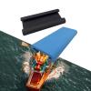 Fancyes 2Pcs Dragon Boat Seat Pads, EVA Fishing Seat Pads, Shock Absorption, Rowing Machine Seat Cushions, Sky Blue Black view 3