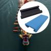 Fancyes 2Pcs Dragon Boat Seat Pads, EVA Fishing Seat Pads, Shock Absorption, Rowing Machine Seat Cushions, Sky Blue Black view 4