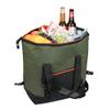30 Cans Insulated Cooler Bag, Collapsible Leakproof Outdoor Camping Cooler with Zippered, Reusable Portable Grocery Cooler Bags for Travel, Picnic, Camping, Kayaking view 1