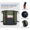 30 Cans Insulated Cooler Bag, Collapsible Leakproof Outdoor Camping Cooler with Zippered, Reusable Portable Grocery Cooler Bags for Travel, Picnic, Camping, Kayaking view 4