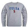 W Republic University of Tulsa Golden Hurricane Campus Crewneck Pullover Sweatshirt Sweater - Heather Grey, X-Large view 1