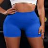 OVESPORT 3 Piece Workout Shorts for Women Seamless Scrunch Butt Lifting High Waisted Yoga Gym Booty Running Short Pants view 3