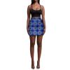 Women's Mini Skirt Summer High Waist Hip Wrap Skirts Casual African Print Clothes for Women 727 L view 2