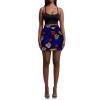 Women's Mini Skirt Summer High Waist Hip Wrap Skirts Casual African Print Clothes for Women 727 L view 3