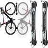 Steadyrack Bike Rack for Road Bikes - The Original Wall Mounted Vertical Bike Storage - Fits Narrow Tires - Space Saving Pivot Design - Heavy-Duty Steel Rack for Indoor Garage, Apartment or Home Use view 1
