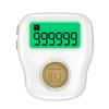 XANHOY Silent Finger Counter 6 Channels Digital Tasbih Tally With LED For Prayer Knitting Sports Gift Rechargeable Tally Counter, White view 1