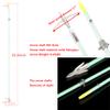 Bowfishing Arrow with Broadheads and Safty Slides Fiberglass Bow Fishing Arrows for Compound and Bow Recurve Bow Fishing Hunting (Style 1, 6) view 2