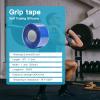 AIKESIWAY Self-Fusing Silicone Tape - No Adhesive Grip Tape for Bike Handlebar, Fishing Pole, Pull-Up Bar, Bicycle (Blue, 5 FT) view 2