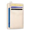 Yonlevres Credit Card Holder for Women, Slim RFID Wallet Front Pocket Small Card Holder, Travel Card Case ID Window PU Leather Cute Funny Thin RFID Blocking Card Organizer Gifts Girls Ladies view 1