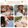 Yonlevres Credit Card Holder for Women, Slim RFID Wallet Front Pocket Small Card Holder, Travel Card Case ID Window PU Leather Cute Funny Thin RFID Blocking Card Organizer Gifts Girls Ladies view 3