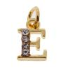 HUIFACAI Alloy Letter for Nail Pendants A~Z Crystal Dangle Nail Charm Nail Jewelry for Nail Tip D Nail Piercing Dangle Letters Butterfly Zodiac Christmas view 2