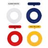 Barbell Plates Sport Iron Core Barbell Plates, Barbell Plates Men's Fitness Equipment Weight Plates For Gym Home Use, 1 Pair Pack, Hole Diameter 50mm,Inner Core Steel + Painted. (Size : 1KG yellow) view 2