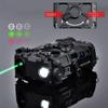 Metal OG Aiming Laser Indicator, Laser Sights Box,with IR Laser + Red/Green/Blue Laser + LED Flashlight,for Strobe/Constant/Momentary Modes,with Pressure Switch,Fit 20mm Rail,Black (Green Laser) view 4