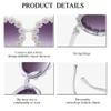 Round Flower Sunglasses for Women Flower Shaped Cute Glasses UV 400 Protection Daisy glasses for Holiday beach view 4