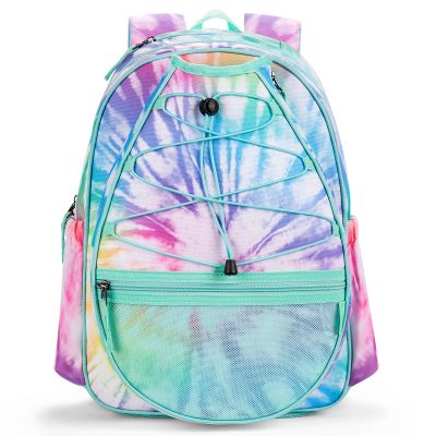 Choco Mocha Kids Tennis Bag for Girls Kids Tennis Backpack Youth & Junior & Junior Tennis Bag 16 Inch, Colorful