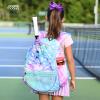 Choco Mocha Kids Tennis Bag for Girls Kids Tennis Backpack Youth & Junior & Junior Tennis Bag 16 Inch, Colorful view 2