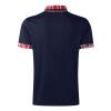 Men's Casual Polo Shirts Solid/Colo Short Sleeve Shirt Classic Striped Slim Fit Golf Tennis Tops view 4