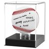 Baseball Display Case - Acrylic Baseball Display Cases,Baseball case Display for Balls,Baseball Case for Autographed Baseball,Memorabilia Baseball Clear Display Case view 1