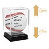 Baseball Display Case - Acrylic Baseball Display Cases,Baseball case Display for Balls,Baseball Case for Autographed Baseball,Memorabilia Baseball Clear Display Case view 3