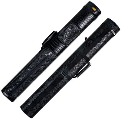 Billmart Pool Cue Case, 2 X 3 Hard Pool Cue Stick Carrying Case, Billiard Stick Accessories, Black