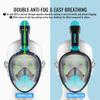 G2RISE Full Face Snorkel Mask Adults Snorkeling Set Gear for Kids with Detachable Camera Mount, Safe Breathing, Anti Fog Anti Leak view 3