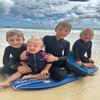 Seaskin Kids Wetsuit for Boys Girls Toddler 2mm Front Zip Full Body Diving Suits Thermal Swimsuits view 3