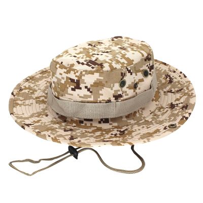 NineFit Basics Camouflage Wide Brim Sun Hats for Men Women Bucket Hat for Fishing Hiking Garden Work Camping Outdoor (WH3, L), Large