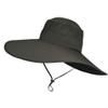NineFit Basics Sun Hats for Women Men Gardening Hat Wide Brim Beach Sun Breathable Cotton Summer Hat with (Army Green, One Size) view 1