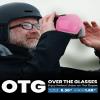 OutdoorMaster Heron Ski Goggles with 2 Lens, Frameless, Magnetic Interchangeable HD Toric Lens, OTG Snowboard Goggles(WhiteFrame Pink Vlt 46% + SilverLens) view 3
