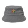 Celebrate Juneteenth 1865 Bucket Hat for Women Men Outdoor Sun Hat Summer Beach Travel Fishing Cap Gray view 1