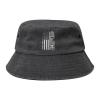 Disc Golf with USA Flag Bucket Hat for Women Men Outdoor Sun Hat Summer Beach Travel Fishing Cap Black view 1