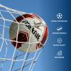 adekale Soccer Ball Size 5 for All Age Indoor Outdoor Practicing, PU Official Size Soccer Ball, Soccer Gift for Boys Girls Youth Adults College Team, Ideal with Pump and Carry Net view 2