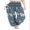 Lannaclothesdesign Harem Pants Women High Waist Bohemian Yoga Pants with Pockets - Boho Hippie Clothes view 1