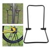 UPQRSG Sports Foldable Alloy Cycle Stand, Cycle Floor Parking Rack Steady Wheel Holder, Foldable Cycle Repair Stand, Cycle Tires Rack Holder for Mountain and Road Cycle view 3