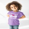 Big Sister Shirt I'm Going to Be A Big Sister New Announcement Toddler Shirts Girl Promoted Outfit Baby Girls Heart tee (US, Age, 12 Months, Purple) view 2