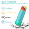 Airboat 2PCS Silicone Water Bottle Boot for Owala 32oz, Protective Bottom Bumper Anti-Slip Sleeve for FreeSip, Twist, and Flip Stainless Steel Bottles, Dishwasher Safe and BPA Free view 3