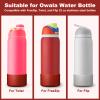 Airboat 2PCS Silicone Water Bottle Boot for Owala 32oz, Protective Bottom Bumper Anti-Slip Sleeve for FreeSip, Twist, and Flip Stainless Steel Bottles, Dishwasher Safe and BPA Free view 2