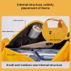 XANHOY Waterproof Nylon Gym Bag Travel Sports Bag Swimming Handbag Fitness Training Bag Outdoor Travel Duffle Bag for Girls Boy, Yellow, M view 3